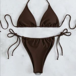 SHEIN triangle bikini